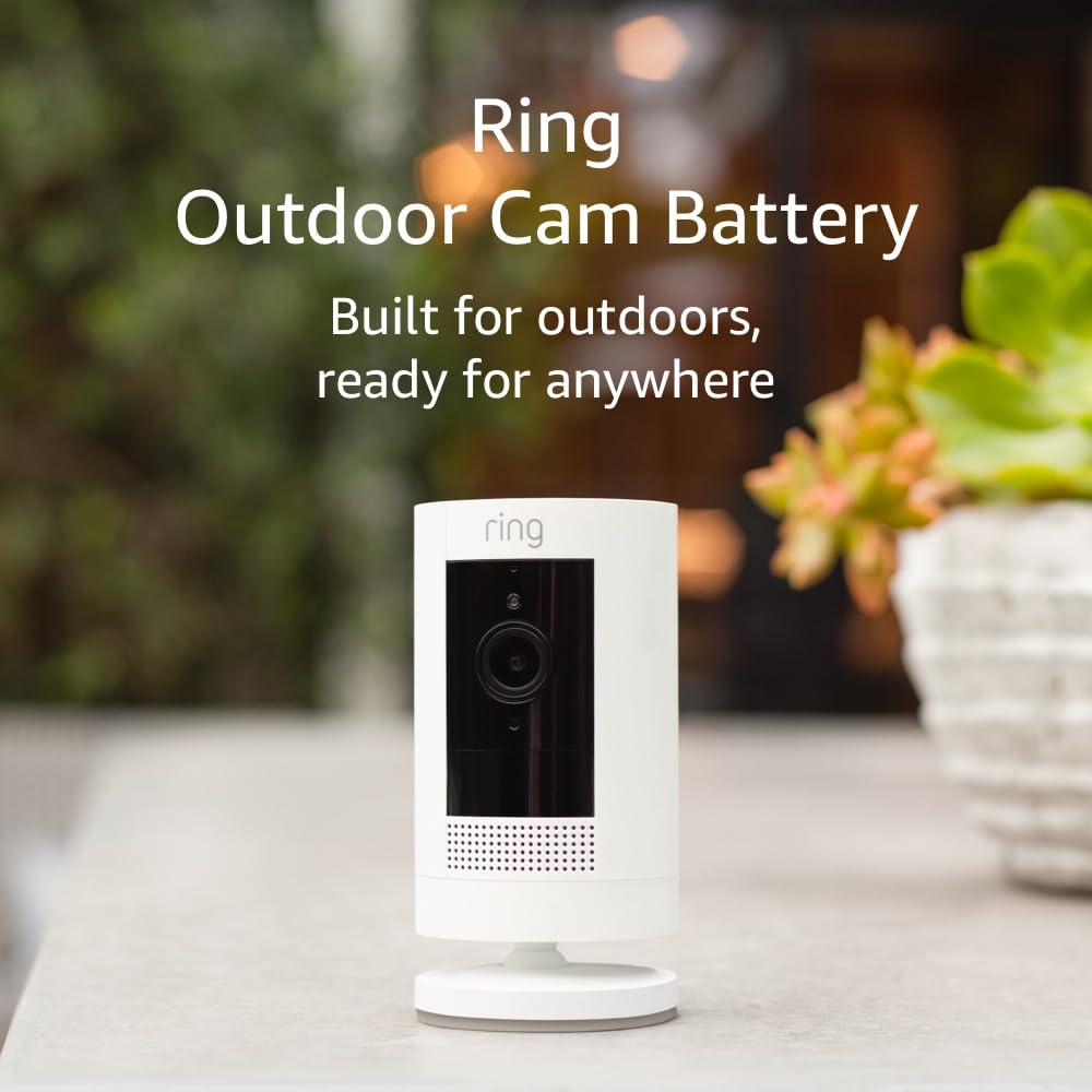 Ring Outdoor Cam (Stick Up Cam) | Weather-Resistant Outdoor Camera