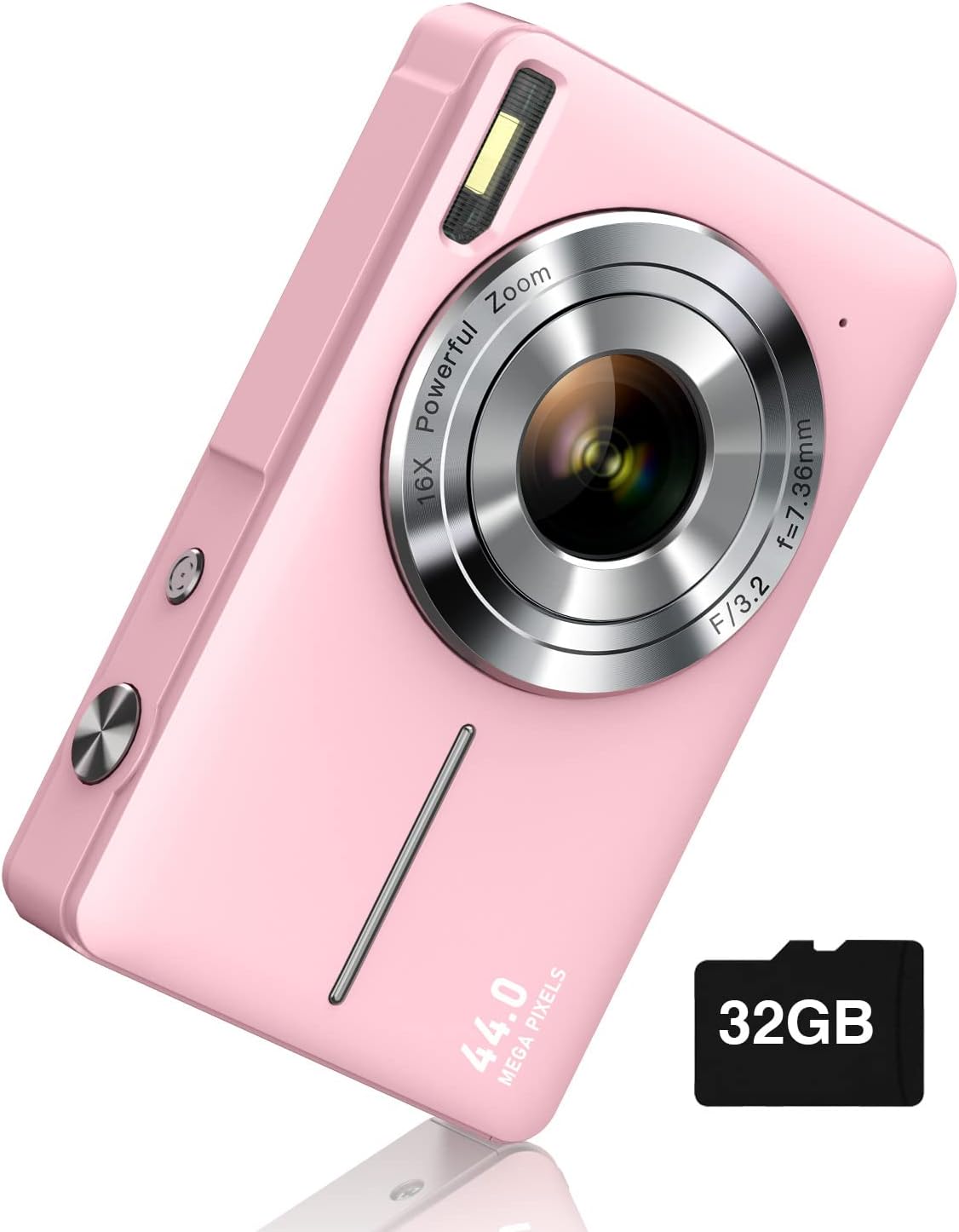 Digital Camera, FHD 1080P Camera, with 16X Zoom Anti Shake